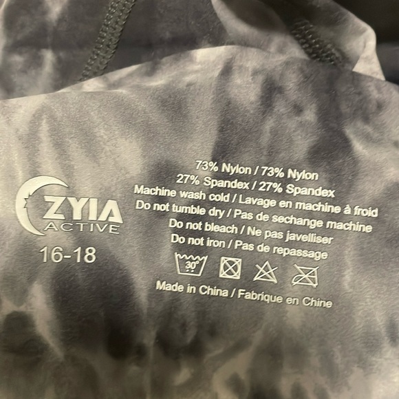 Zyia Storm Hendrix Pocket Soft n Snug Hi-rise Legging 28" - Picture 7 of 8